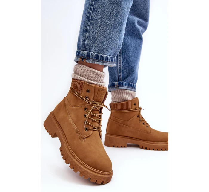 Dámské zateplené Trapery Camel Cross Jeans MM2R4011C