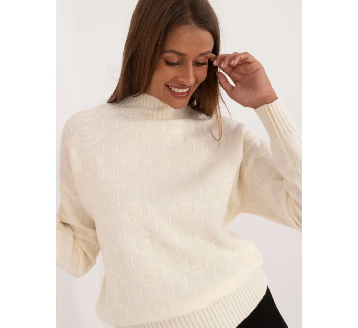 Jumper AT SW model 20503825 ecru - FPrice Jumper AT SW model 20503825 ecru - FPrice