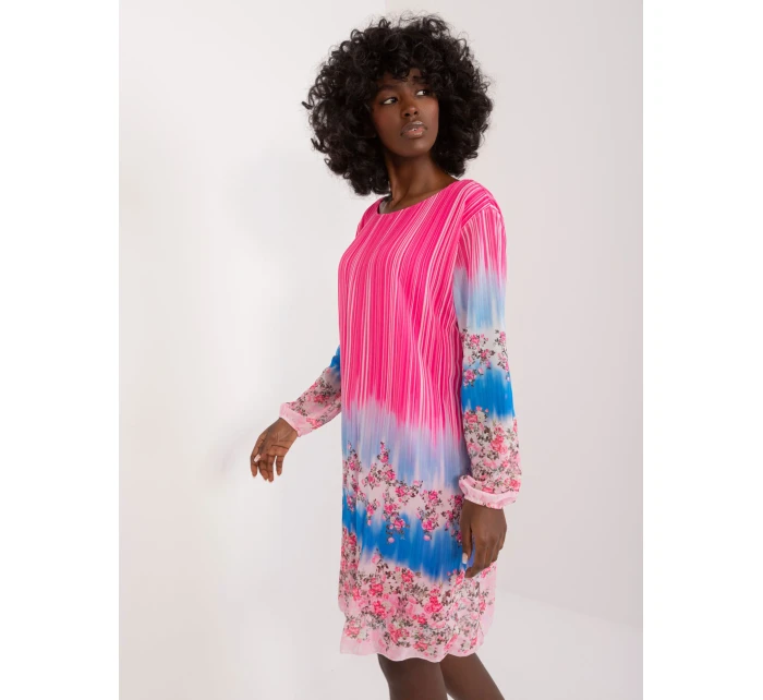 Sukienka DHJ SK model 20105265 ciemny różowy - FPrice