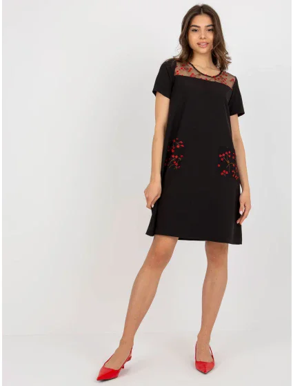 LK SK 506790 šaty.45 černá