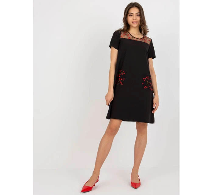 LK SK 506790 šaty.45 černá