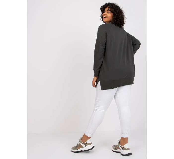 Tunika RV TU 7158.76P tmavá khaki