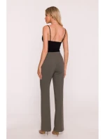 Kalhoty s  khaki barva model 21319183 - STYLOVE