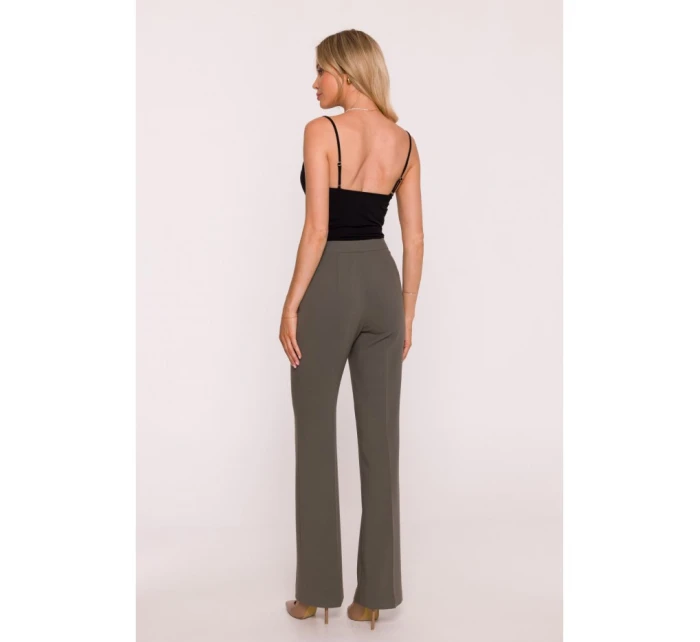 Kalhoty s  khaki barva model 21319183 - STYLOVE