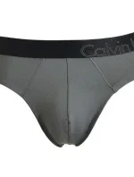 Slipy NU8658A-5GS šedá - Calvin Klein