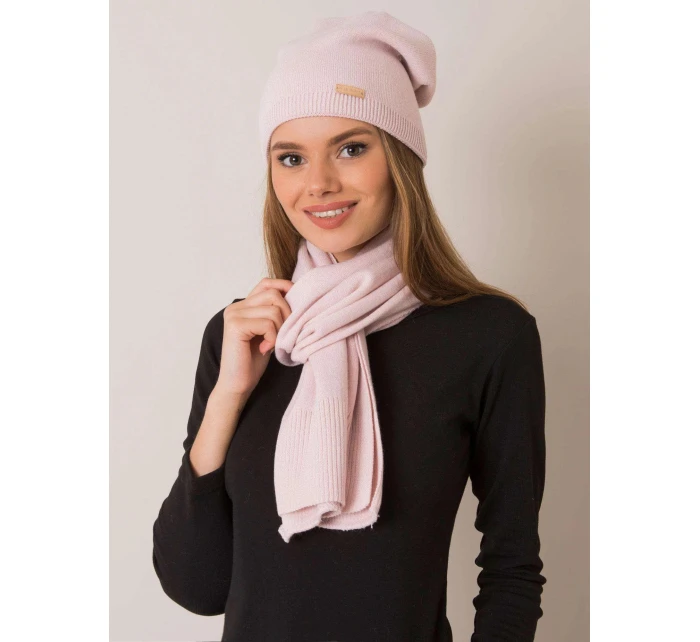 Dámský set čepice a šála KMPL-1 - RUE PARIS