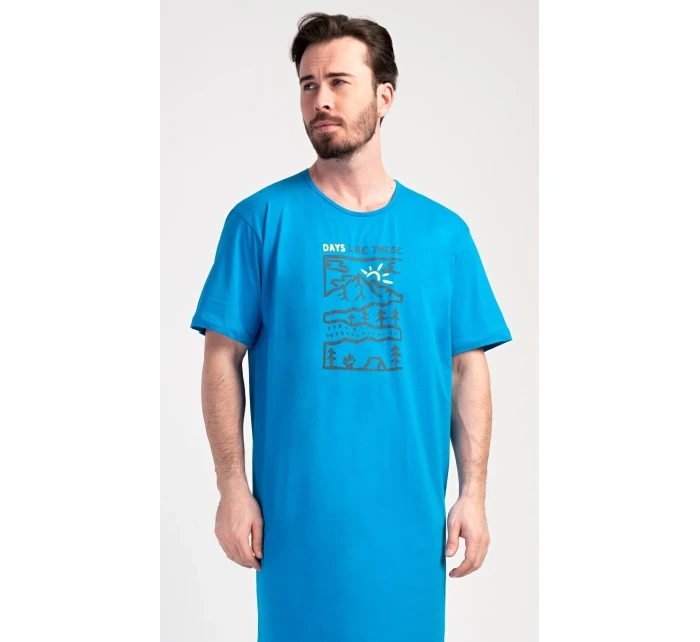 Pánská noční košile s krátkým rukávem Outdoor