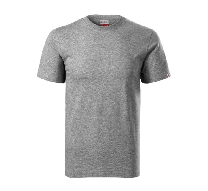 Základní unisex tričko šedý melanž model 21330817 - Rimeck