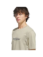 Pánské tričko adidas Color Connect Graphic T-shirt beige KE1315 pánské