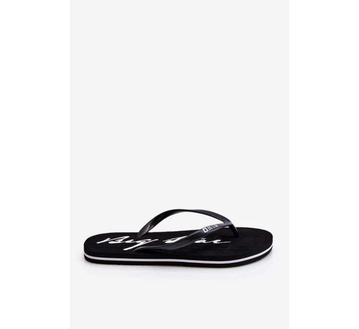 Dámské lehké žabky Big Star LL274761 Černá Dámské lehké žabky Big Star LL274761 Černá