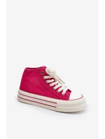 Dámské tenisky na platformě Fuksja Aineri Dámské tenisky na platformě Fuksja Aineri