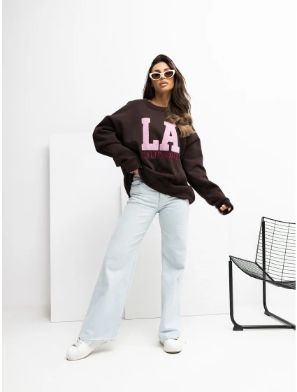 Bluza RV BL model 21777659 ciemny brązowy - FPrice