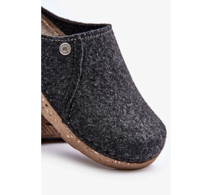 Pánská Domácí Obuv Pantofle Inblu Grafitové Pánská Domácí Obuv Pantofle Inblu Grafitové