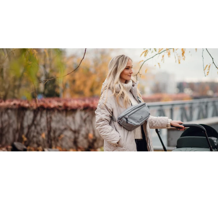 Ledvinka na kočárek Engelis Vuch Canna Grey Ledvinka na kočárek Engelis Vuch Canna Grey