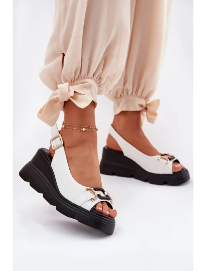 Bota na klínech model 212133 Step in style Bota na klínech model 212133 Step in style