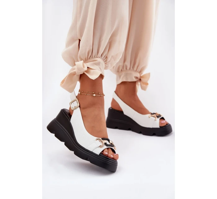 Bota na klínech model 212133 Step in style Bota na klínech model 212133 Step in style