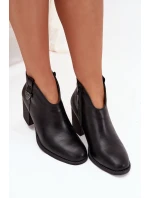 Boty na podpatku  model 218062 Step in style