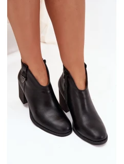 Boty na podpatku  model 218062 Step in style