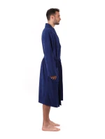 Bari pánský župan nadměrný tmavě modrá