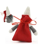 Dekorativní marshmallow s dárkovým sáčkem 15CM červené dětské Dekorativní marshmallow s dárkovým sáčkem 15CM červené dětské