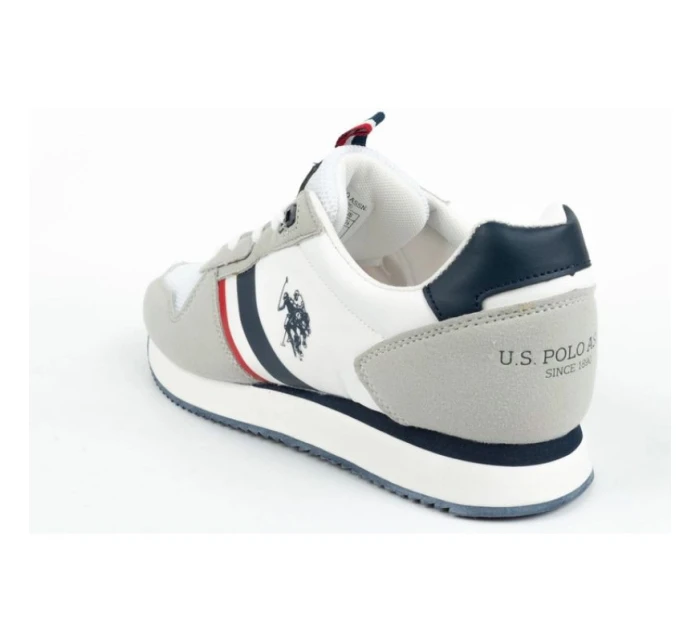 U.S. Polo ASSN. M NOBIL006-WHI sportovní obuv