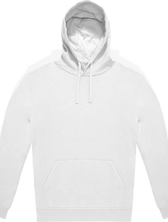 B&C ID.333 Hoodie Unisex mikina s kapucí 01.I333 white