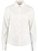 KK 702 Halenka Oxford s dlouhým rukávem white model 22420404 - Kustom Kit KK 702 Halenka Oxford s dlouhým rukávem white model 22420404 - Kustom Kit
