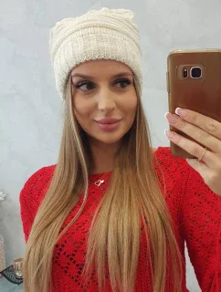 Dámská čepice  ecru model 18751603 - K-Fashion