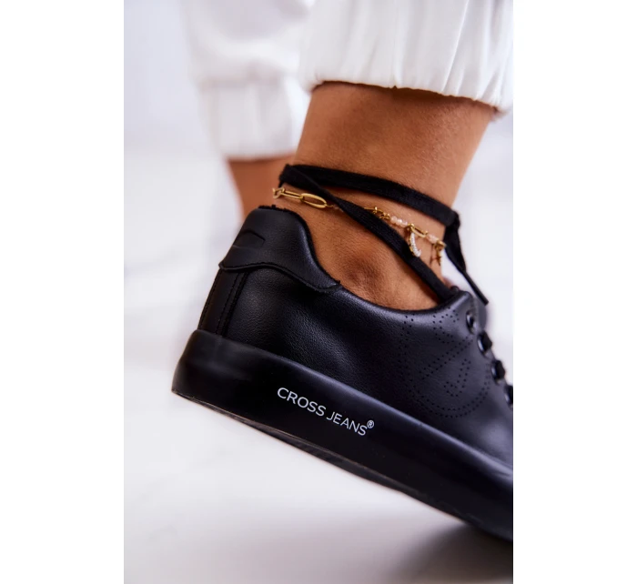 Dámské nízké tenisky Cross Jeans JJ2R4054C černá