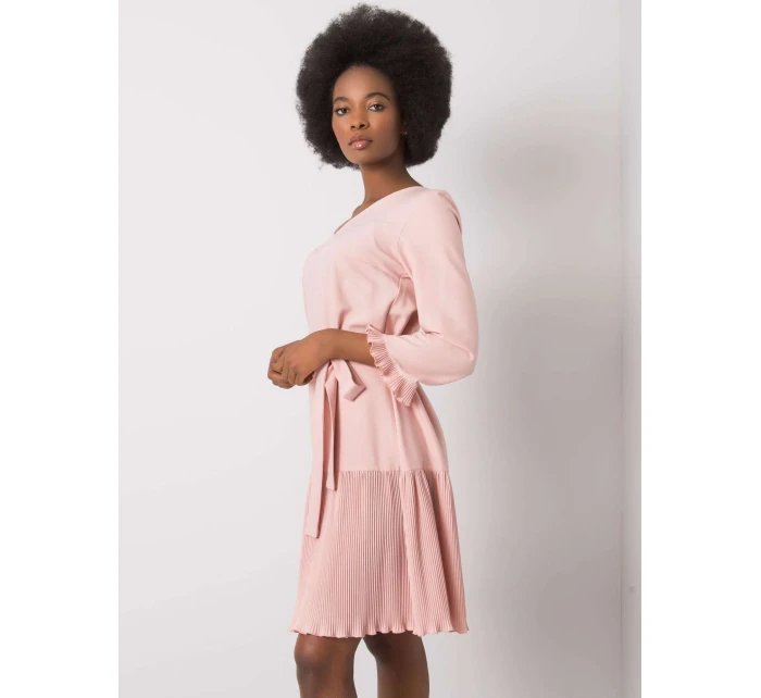 Šaty LK SK 507733.80P tmavě růžová