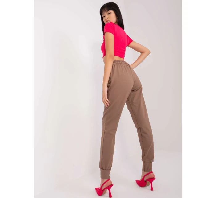 Spodnie LK SP brązowy model 18650644 - FPrice Spodnie LK SP brązowy model 18650644 - FPrice