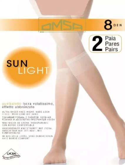 Podkolenky Sun Light model 15692410 - Omsa
