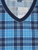 Pánské pyžamo Luna 793 M-2XL kr/r Pánské pyžamo Luna 793 M-2XL kr/r