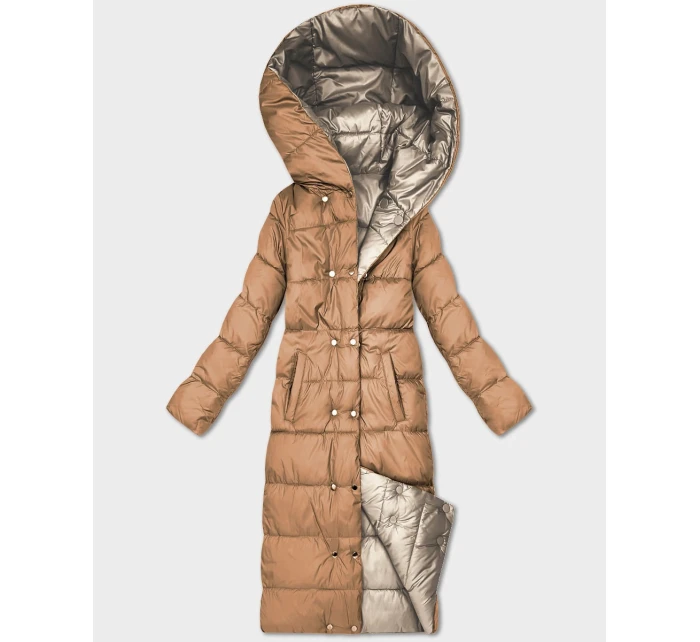 oboustranná zimní bunda v délce ke kolenům model 21479089 - MINORITY