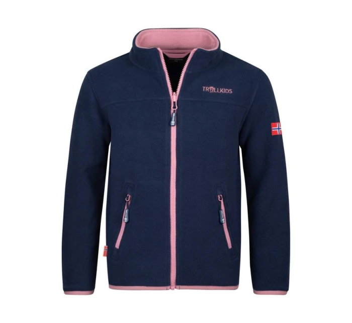 Trollkids Dívčí fleecová bunda XT Oppdal Jacket pro dívky (415-166)