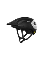 Cyklistická přilba POC Axion Race Mips černobílá