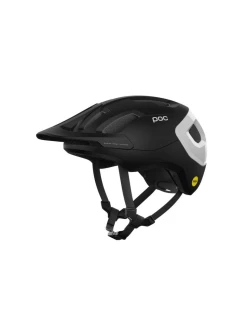 Cyklistická přilba POC Axion Race Mips černobílá