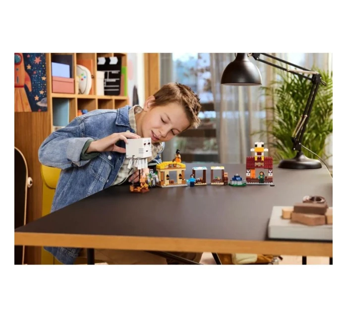 LEGO Minecraft 21273 Útok balónu Ghast na vesnici (VÝPRODEJ) LEGO Minecraft 21273 Útok balónu Ghast na vesnici (VÝPRODEJ)