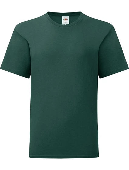 Fruit of the Loom Kids Iconic 150 T Dětské tričko 16.1023 forest green Fruit of the Loom Kids Iconic 150 T Dětské tričko 16.1023 forest green