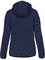 Kariban ProAct PA 366 Dámská pletená fleecová bunda s kapucí 20.P366 navy melange Kariban ProAct PA 366 Dámská pletená fleecová bunda s kapucí 20.P366 navy melange