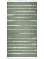 The One Towelling Recycled Hamam Towel Hamam ručník "Recycled" 48.1059 olive green The One Towelling Recycled Hamam Towel Hamam ručník "Recycled" 48.1059 olive green