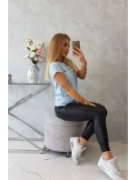 Limitovaná edice halenky modrá+černá