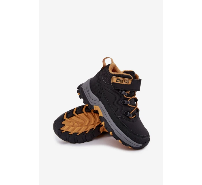 Dětské Boty Na Suchý Zip Big Star Černé model 21706146 - Big Star Shoes