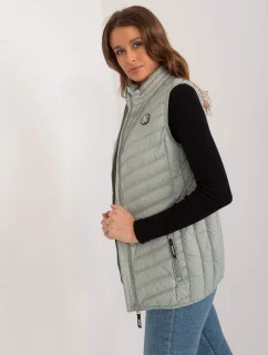 Kamizelka model 20095116 pistacjowy - FPrice