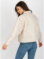 Bunda LK KR 509267.15P světle béžová Bunda LK KR 509267.15P světle béžová