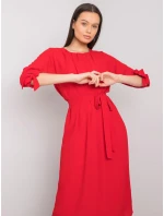 Šaty LK SK model 20806568 červená - FPrice Šaty LK SK model 20806568 červená - FPrice