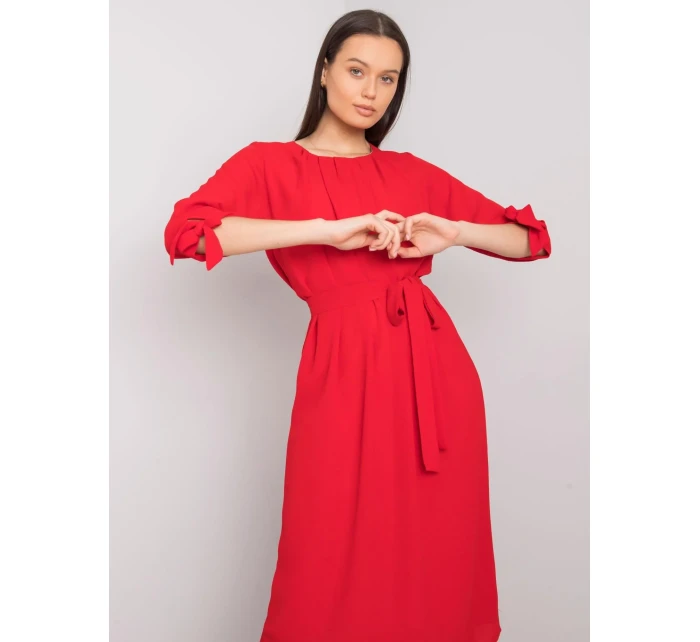 Šaty LK SK model 20806568 červená - FPrice Šaty LK SK model 20806568 červená - FPrice