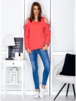 Mikina PL BL 1452.02 korál Mikina PL BL 1452.02 korál