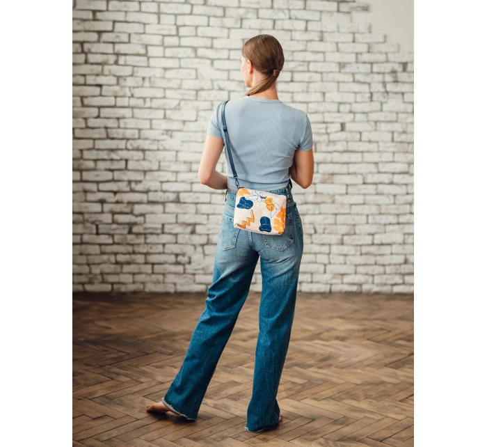 Kabelka VUCH Nuria Flowers Line Apricot