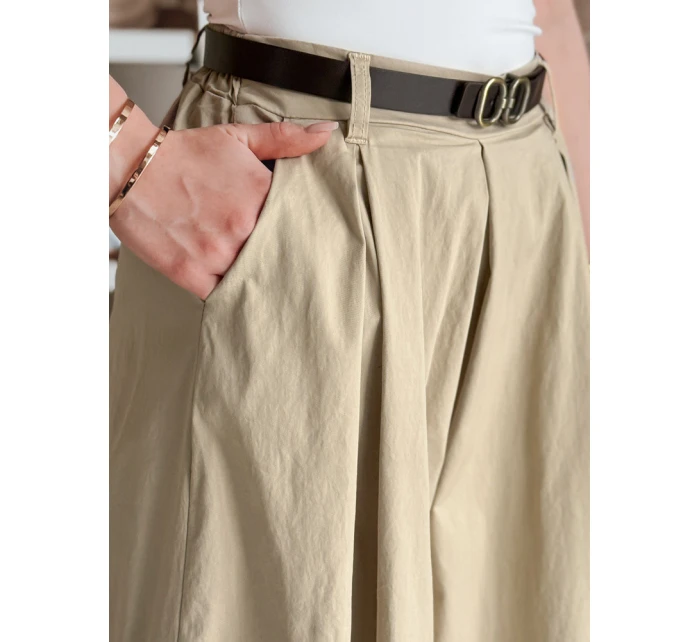 FLOWES béžová pruhovaná sukně-kalhoty FashionStreet UY2592